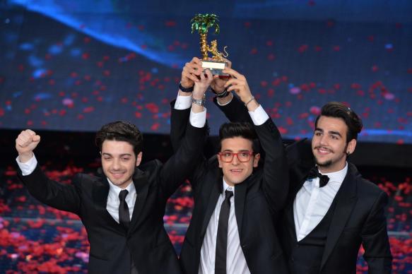 Le trio lyrique "Il Volo" a remporté le festival de San Remo 2015