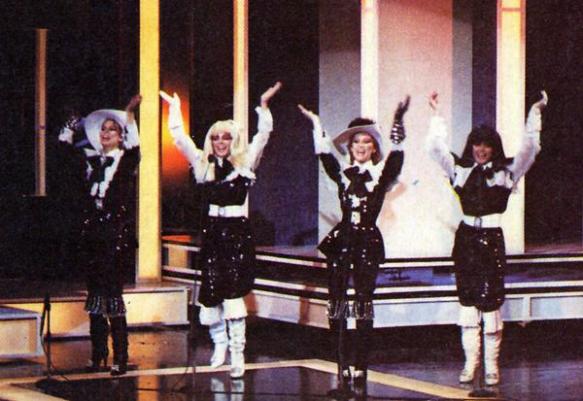 "Doce" sur la scène du Concours Eurovision 1982