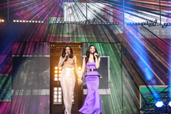 Dana International et Conchita Wurts - 