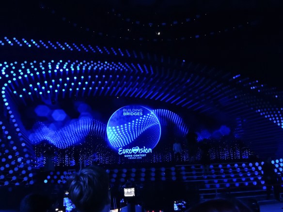Eurovision 2015 - la scène de Vienne