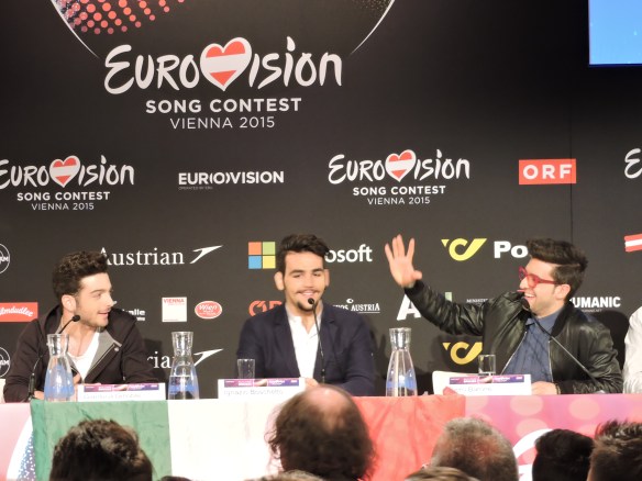 Il Volo- Conférence de presse à Vienne - 17-05-2015