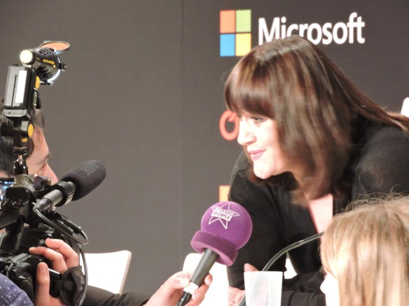 Lisa Angell Conférence de presse ESC 2015