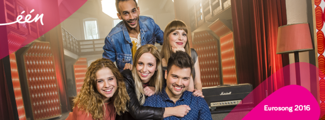 Les 5 candidats belges - Eurovision 2016
